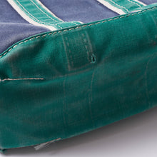 画像をギャラリービューアに読み込む, 1980s L.L.Bean デラックストート 紺緑 (size M)
