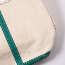 画像をギャラリービューアに読み込む, 1980s L.L.Bean BOAT AND TOTE　白緑 ( GOOD CONDITION / size L)
