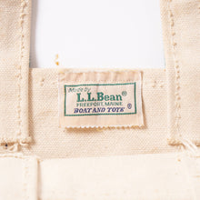 画像をギャラリービューアに読み込む, 1980s L.L.Bean BOAT AND TOTE　白緑 ( GOOD CONDITION / size L)
