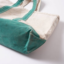 画像をギャラリービューアに読み込む, 1970s L.L.Bean BOAT AND TOTE　白緑 ( size M )
