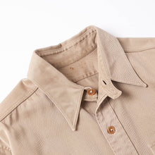 画像をギャラリービューアに読み込む, 1940s WORK SHIRT WITH CHINSTRAP (GOOD CONDITION)
