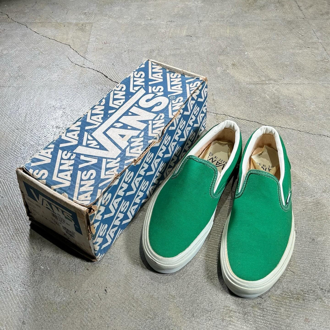 1990's VANS VAN DOREN SLIP ON (DEAD STOCK / size8) – LEAD