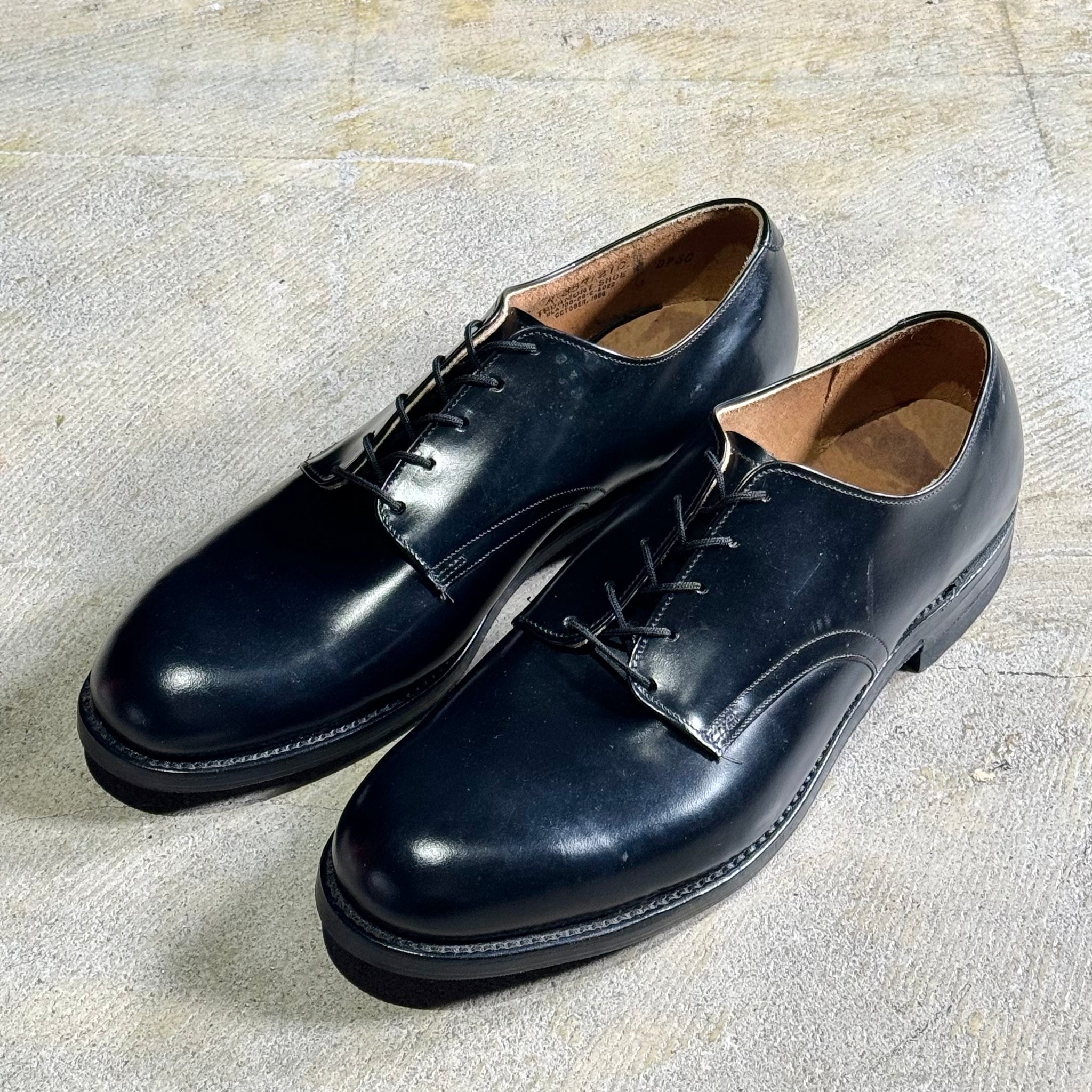 1980's US.NAVY SERVICE SHOES (DEAD STOCK / size 10R) – LEAD