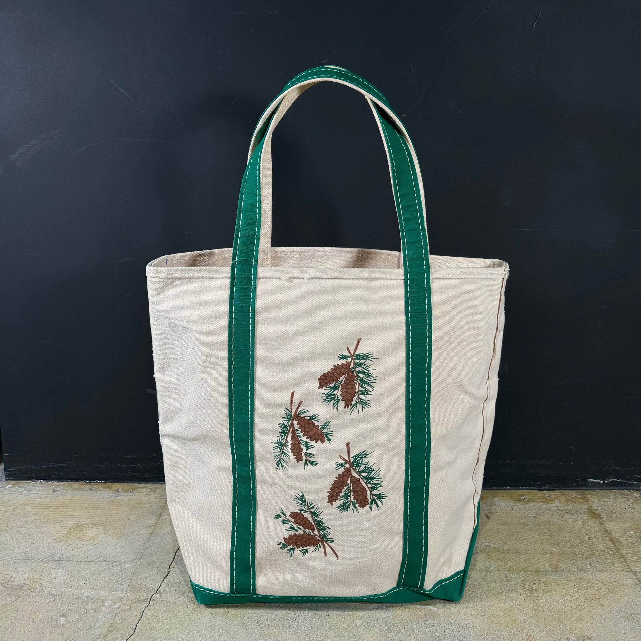 1980's L.L.Bean BOAT AND TOTE (GOOD CONDITION / size M TALL