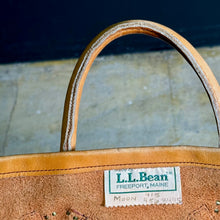 画像をギャラリービューアに読み込む, 1970-80&#39;s L.L.Bean LETHER TOTE BAG (size L or XL)
