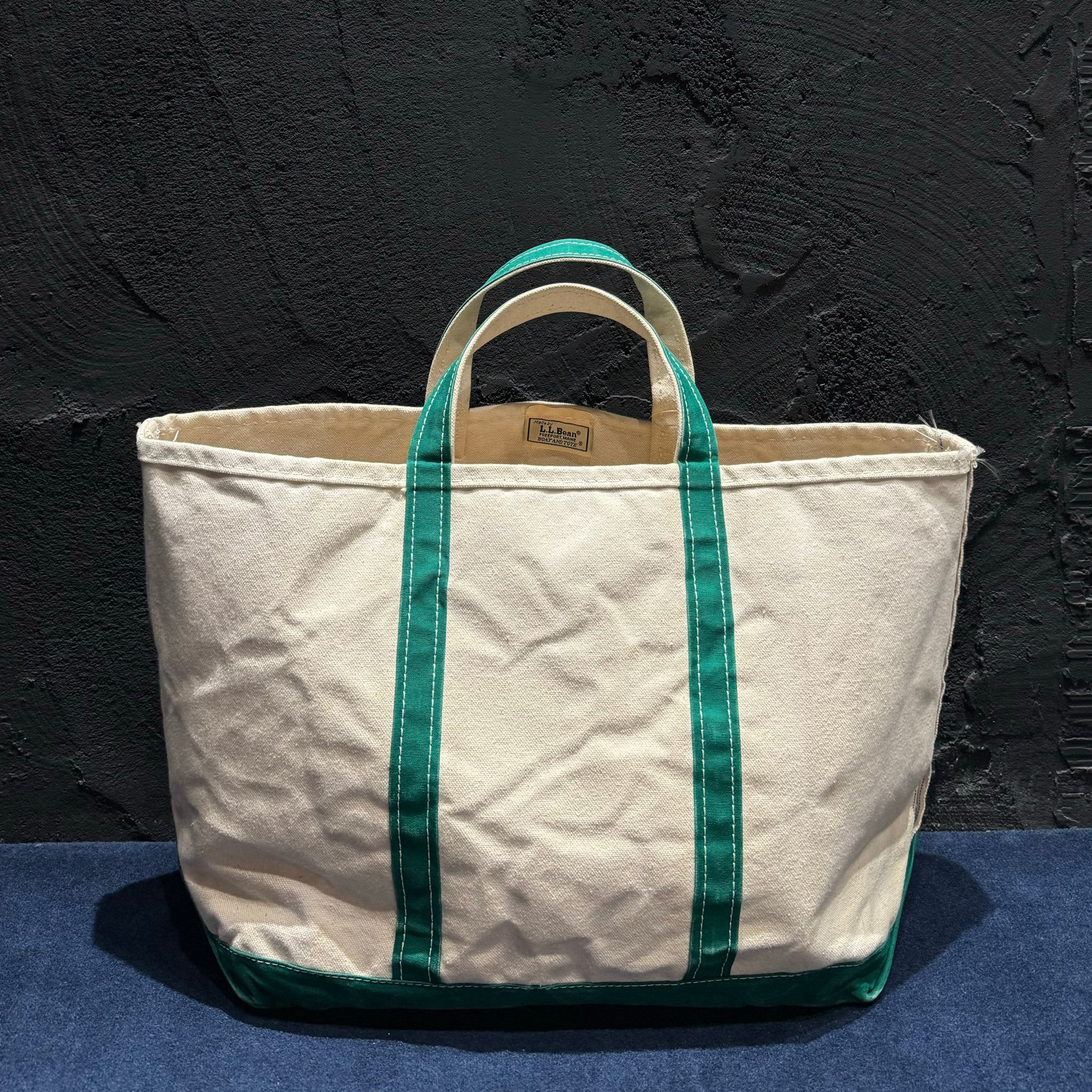 1980's L.L.Bean BOAT AND TOTE (GOOD CONDITION / size L ) – LEAD