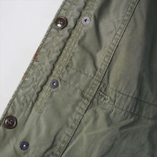 画像をギャラリービューアに読み込む, 1950's USMC M-51 フィールドジャケット (コットンポプリン/size M-L)
