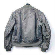 画像をギャラリービューアに読み込む, 1950's USAF MA-1 フライトジャケット 黒タグ ( size M )
