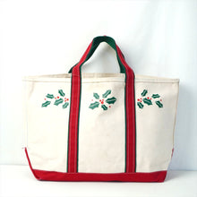 画像をギャラリービューアに読み込む, 1980s L.L.Bean BOAT AND TOTE クリスマス (size L)
