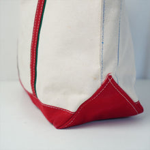 画像をギャラリービューアに読み込む, 1980s L.L.Bean BOAT AND TOTE クリスマス (size L)
