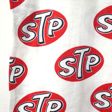 画像をギャラリービューアに読み込む, 1970's STP 総柄Tシャツ HANESボディ 染み込みプリント
