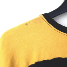 画像をギャラリービューアに読み込む, 1940's～1950's RAYON×COTTON FUTTOBALL T-SHIRTS BLACK×YELLOW
