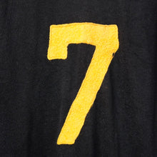 画像をギャラリービューアに読み込む, 1940's～1950's RAYON×COTTON FUTTOBALL T-SHIRTS BLACK×YELLOW
