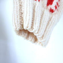 画像をギャラリービューアに読み込む, 1950's 1960's ウルフ柄 カウチンセーター
