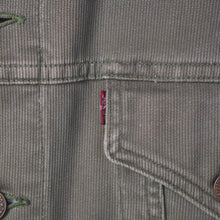 画像をギャラリービューアに読み込む, 1960's  LEVI'S 70519E ピケ素材 Gジャン モカ チェーンステッチ刺繍入り
