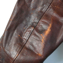 画像をギャラリービューアに読み込む, 1940's A-2フライトジャケット スコードロンパッチ付き スカル
