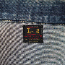 画像をギャラリービューアに読み込む, 1950's Lee 101-J デニムジャケット 赤文字タグ size 38
