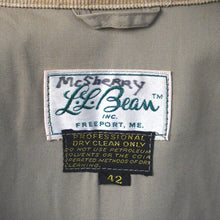 画像をギャラリービューアに読み込む, 1960's L.L.Bean 筆記体タグ ワーデンジャケット ベージュ 42
