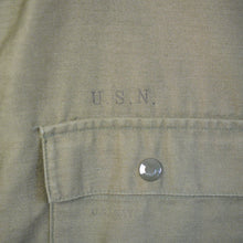画像をギャラリービューアに読み込む, 1980's USN A-2 デッキジャケット ステンシル M
