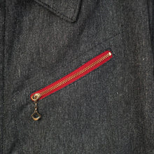 画像をギャラリービューアに読み込む, 1950's BIG BEN ブラックシャンブレー ワークジャケット 46 DEAD STOCK
