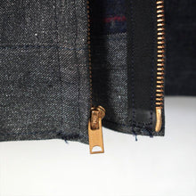 画像をギャラリービューアに読み込む, 1950's BIG BEN ブラックシャンブレー ワークジャケット 46 DEAD STOCK
