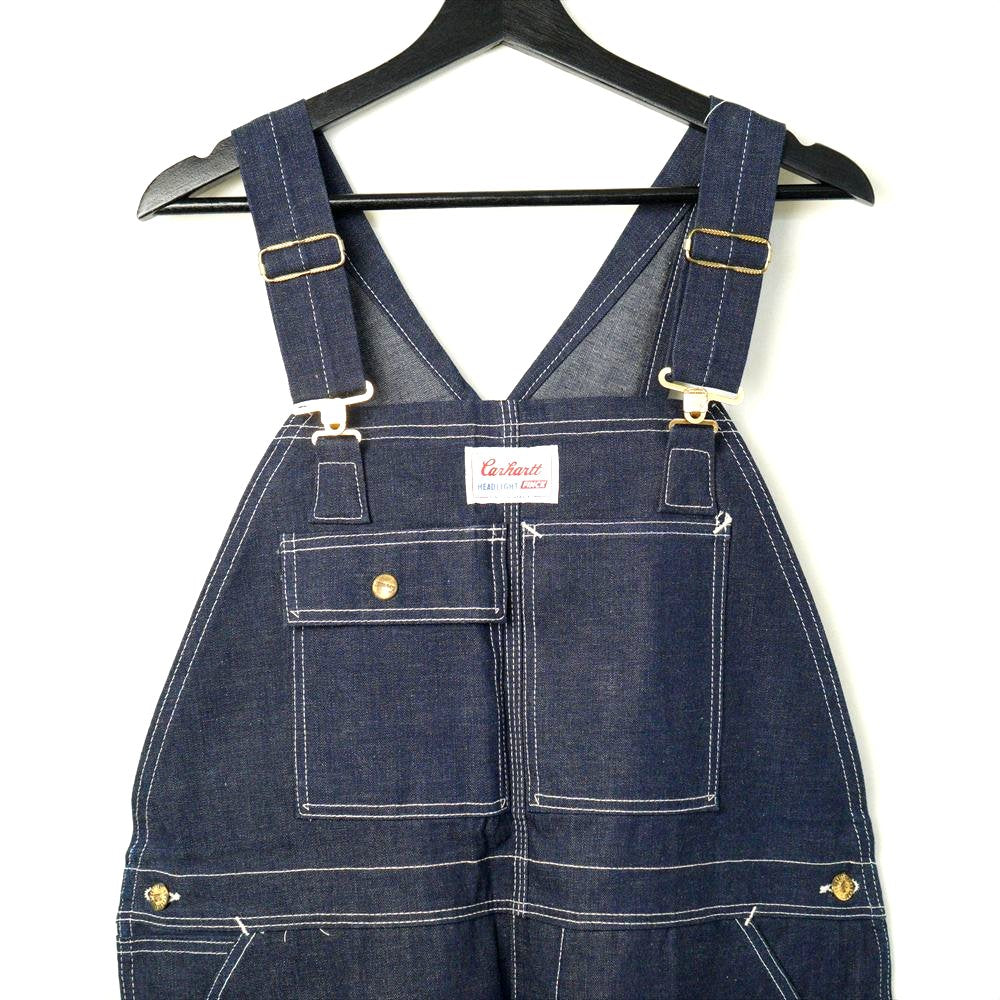 1960's Carhartt HEADLIGHT FINCK トリプルネーム オーバーオール DEAD