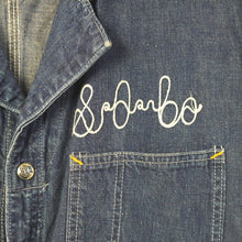 画像をギャラリービューアに読み込む, 1950's CAN'T BUSTEM デニム オールインワン 42
