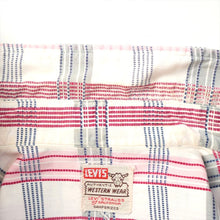 画像をギャラリービューアに読み込む, 1950's Vintage Levi's ショートホーンタグ ウエスタンシャツ
