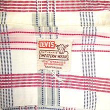 画像をギャラリービューアに読み込む, 1950's Vintage Levi's ショートホーンタグ ウエスタンシャツ
