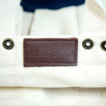 画像をギャラリービューアに読み込む, 2000's EDDIE BAUER  OLD ガーデントート ホワイト×ネイビー GOOD CONDITION

