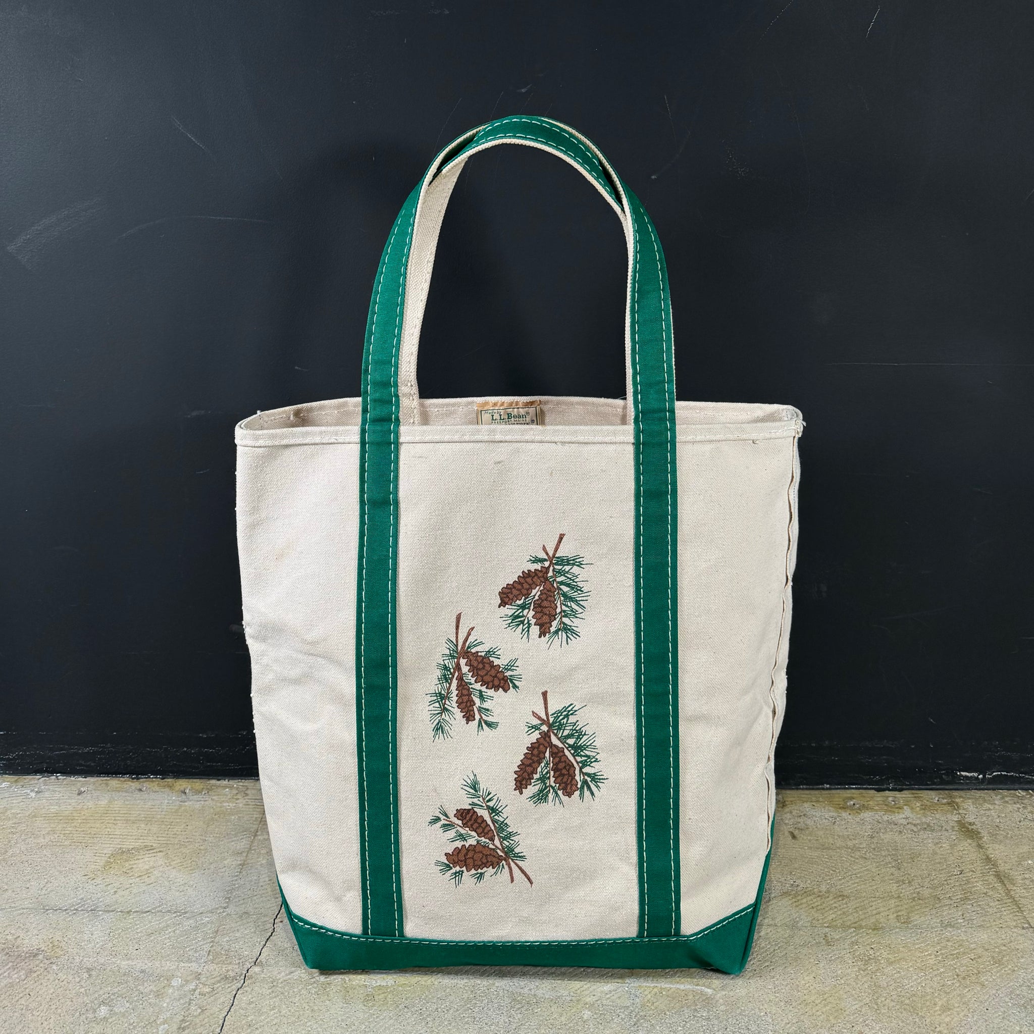 1980's L.L.Bean BOAT AND TOTE (GOOD CONDITION / size M TALL