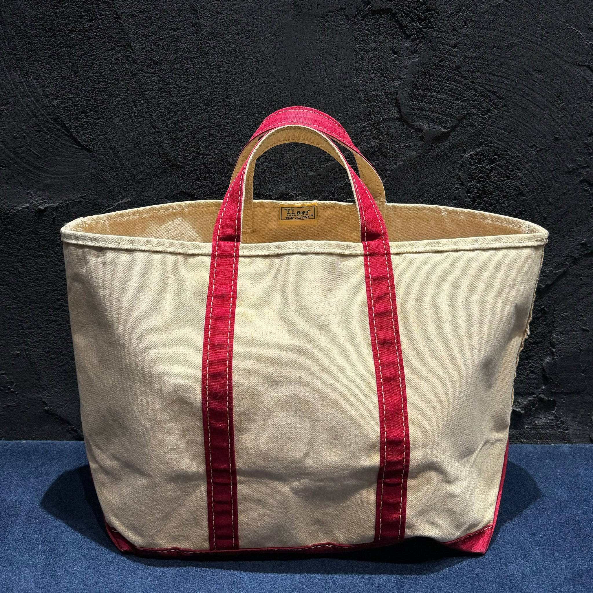 1980's L.L.Bean BOAT AND TOTE (GOOD CONDITION / size L ) – LEAD