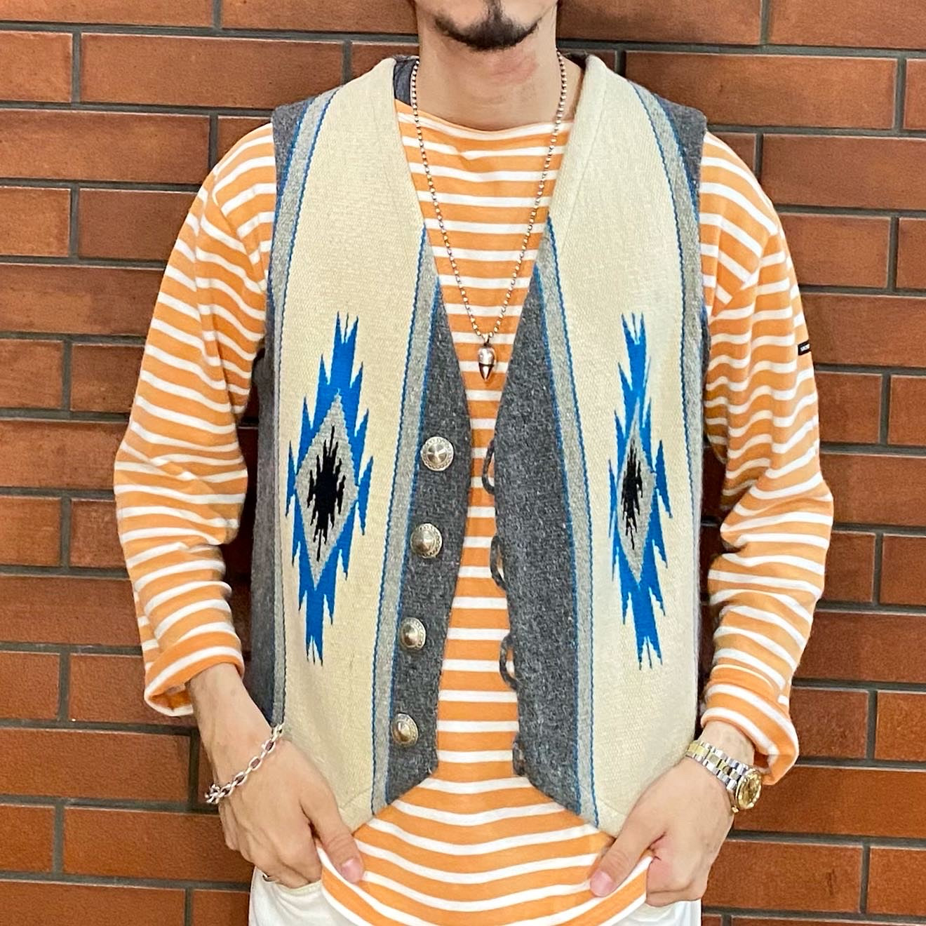 ORTEGA'S CHIMAYO VEST – LEAD