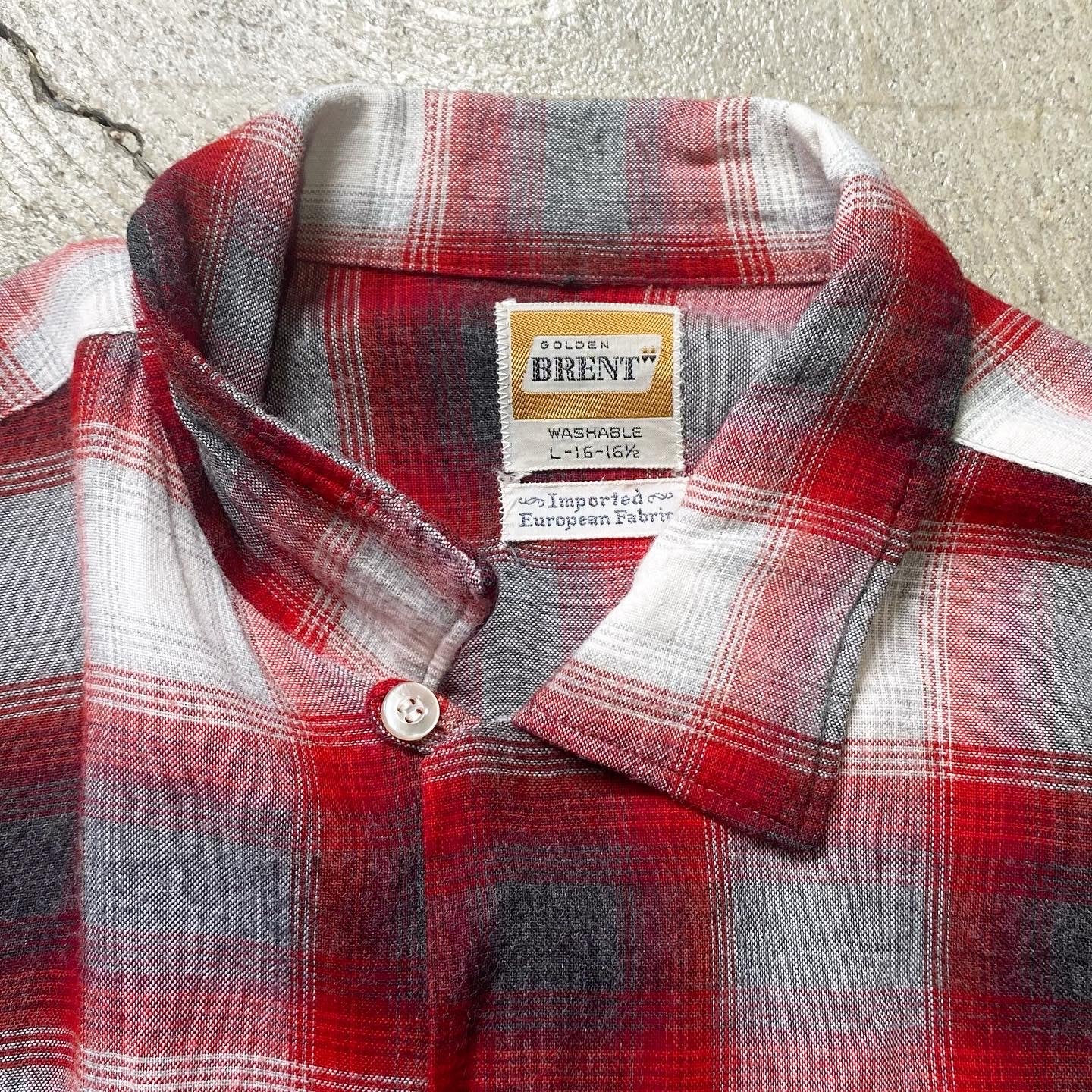 ピ*ン様 50s brent rayon gabardine shirt 1cc9daeab7642d6c1f4fff9d6fdccf