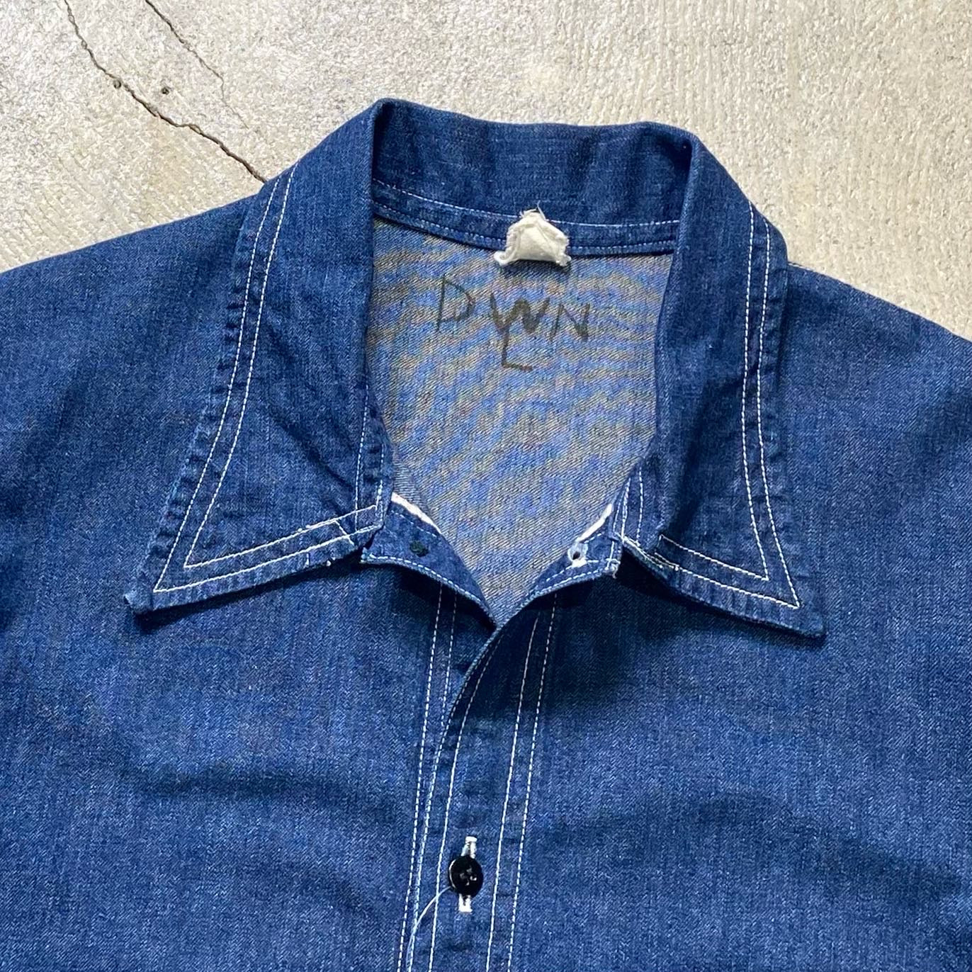 1940's W.P.A DENIM COVERALL (GOOD CONDITION / BIG SIZE) – LEAD