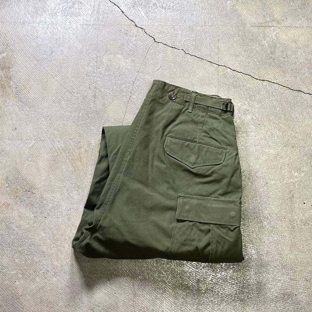 1950's US.ARMY M-51 DUCK FABRIC FIELD TROUSERS (VERY GOOD