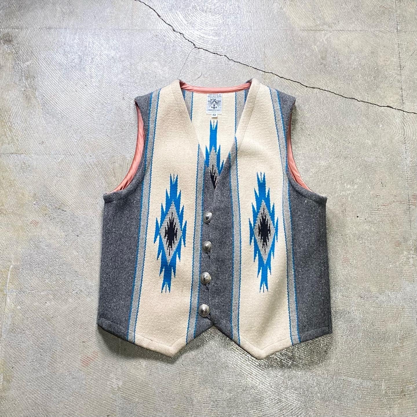 ORTEGA'S CHIMAYO VEST – LEAD