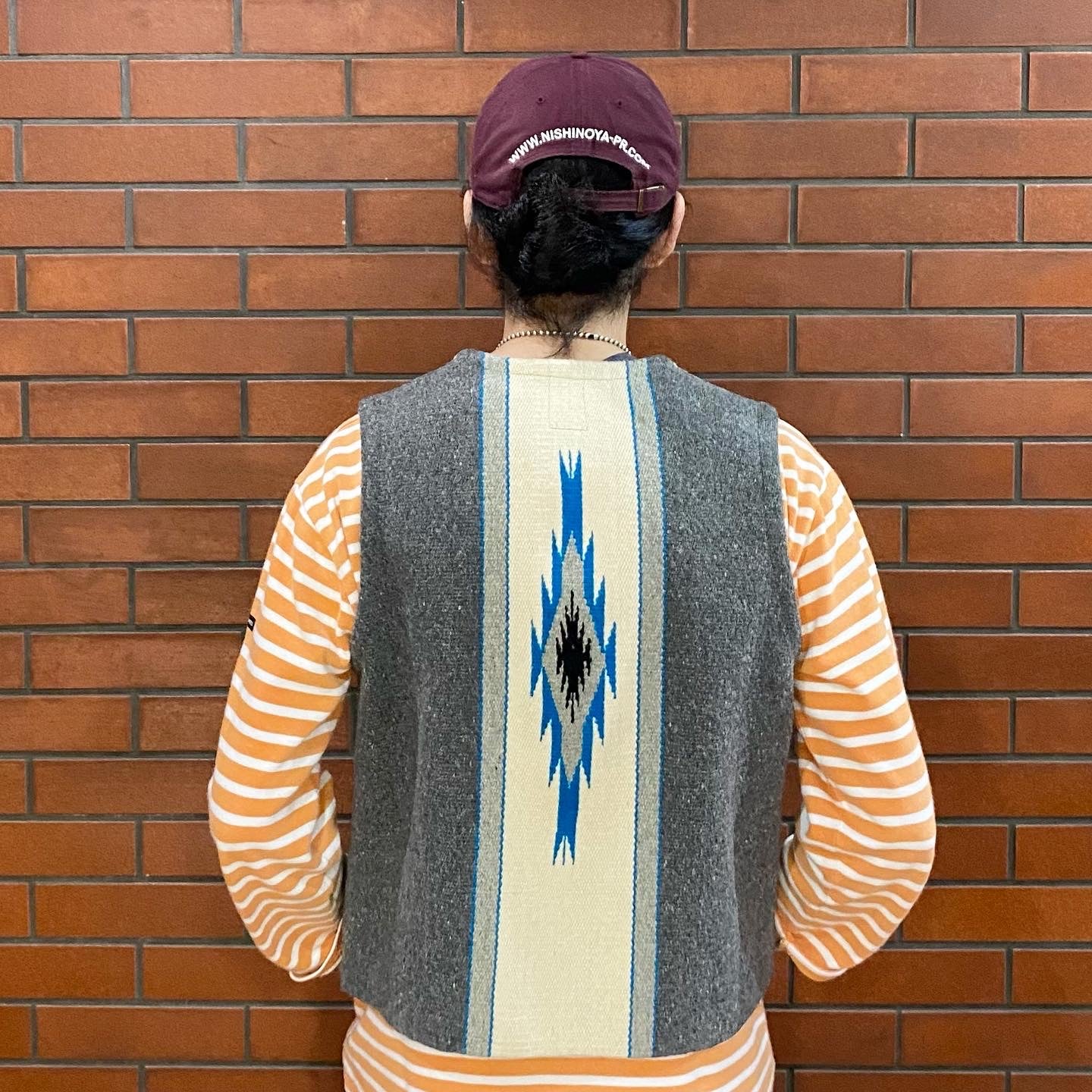 ORTEGA'S CHIMAYO VEST – LEAD