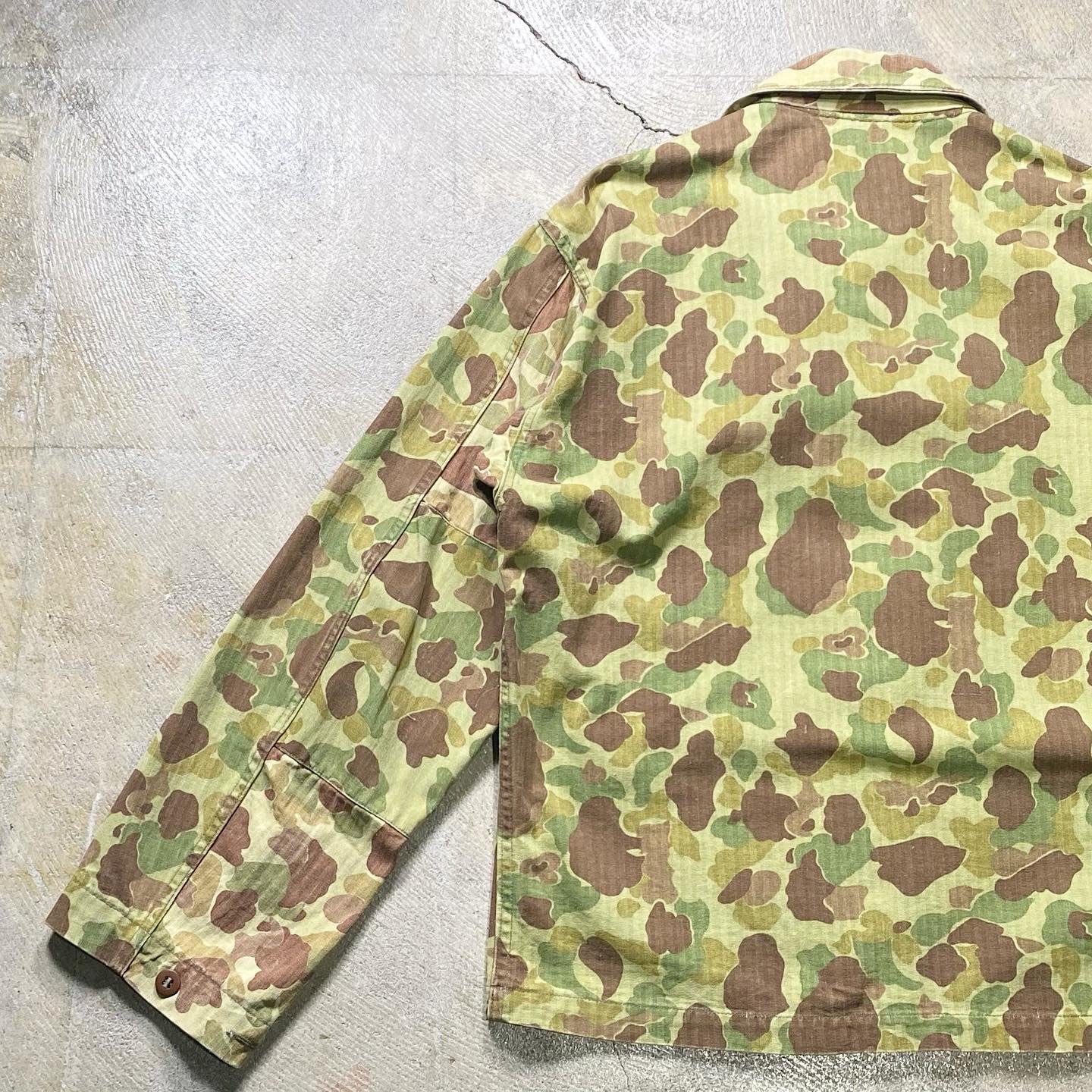 1940's US.ARMY DUCKHUNTER CAMO HBT JACKET (GOOD CONDITION