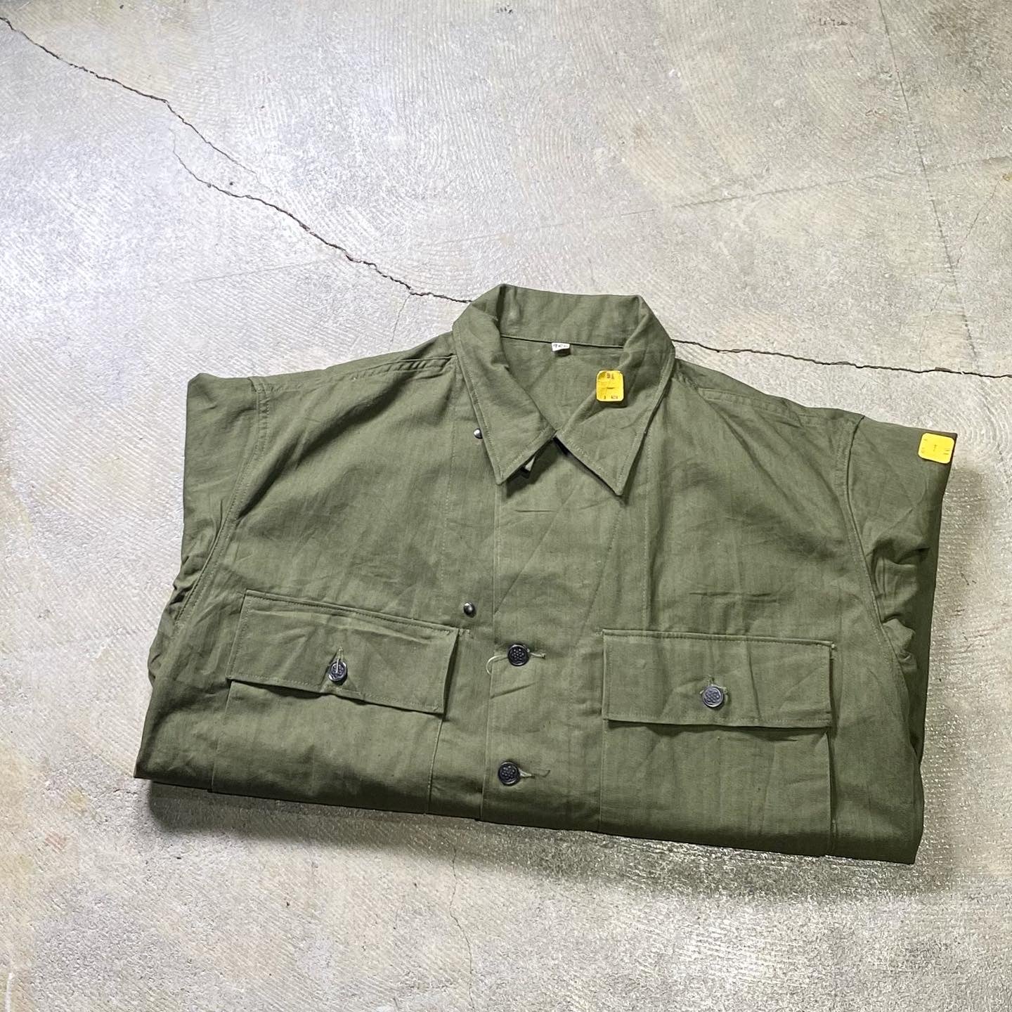1940's US ARMY M-43 HBT カットオフ 1940's US.ARMY M-43 HBT JACKET (DEAD STOCK / 42R) – LEAD