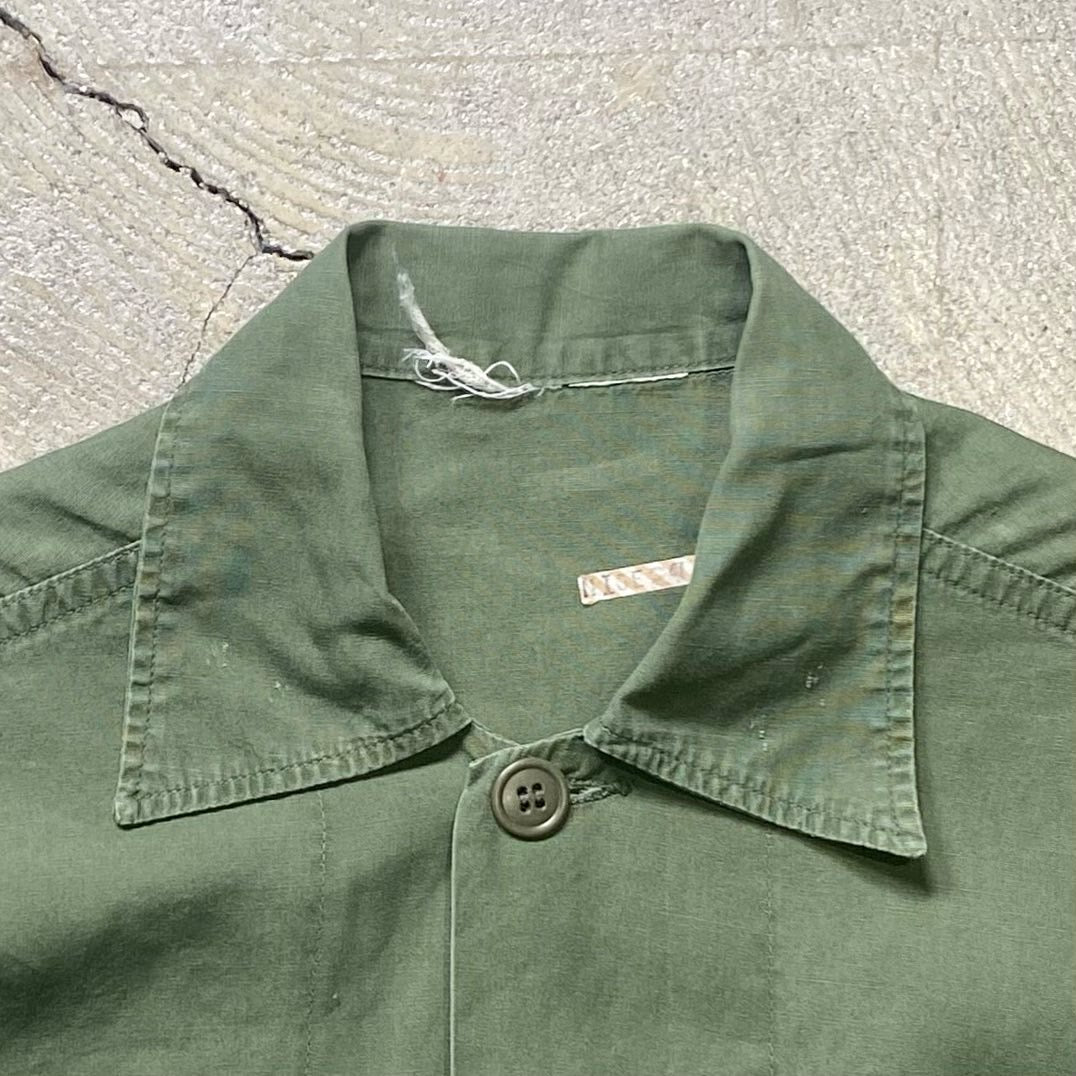 1960's TROOPER UTILITY SHIRT “POPLIN” – LEAD