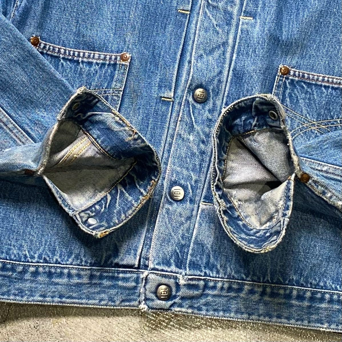1960's MONTGOMERY WARD 101 2ND TYPE DENIM JACKET – LEAD